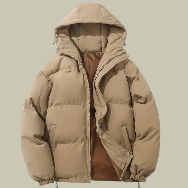 Mens Winter Jacket Hooded Warm