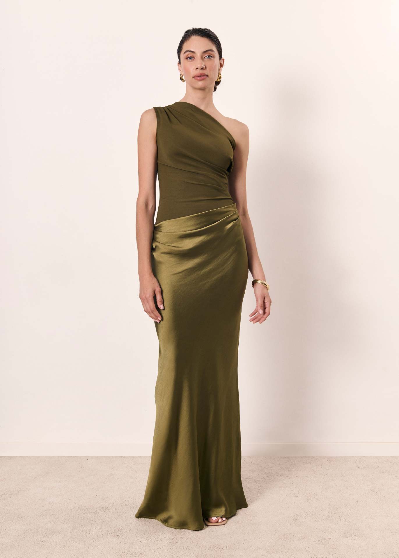 Beatrice | Women Wedding Guest Dress One-Shoulder Evening Dress 3