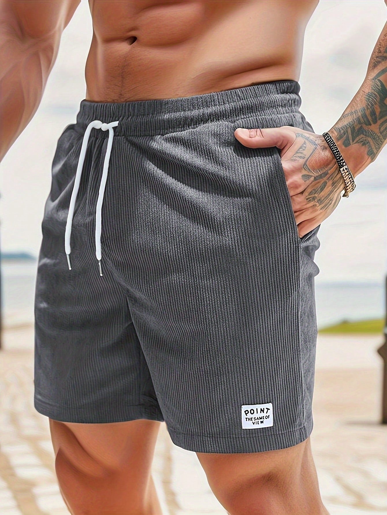 Bettina | Men's Summer Casual Shorts with Drawstring 9
