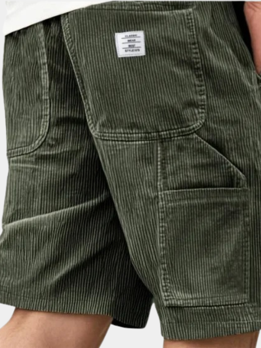 CARGO CORDUROY SHORTS FOR MEN 1