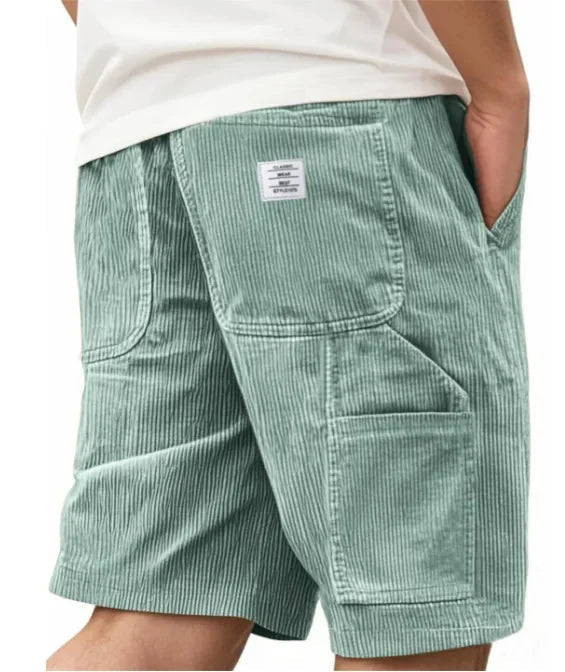 CARGO CORDUROY SHORTS FOR MEN 9