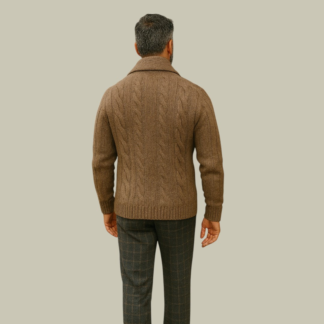 Mens Knitted Cardigan