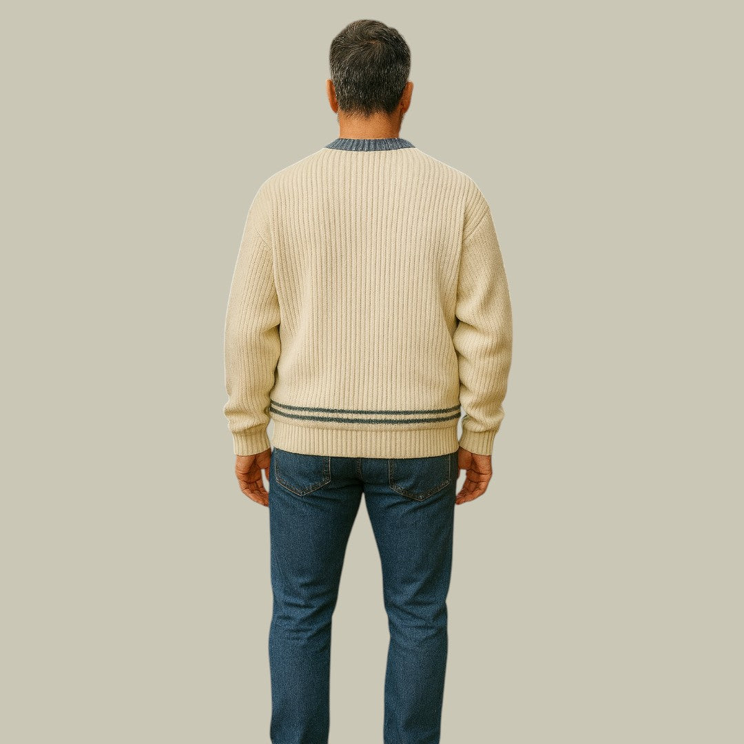 Mens Autumn Crewneck Sweater