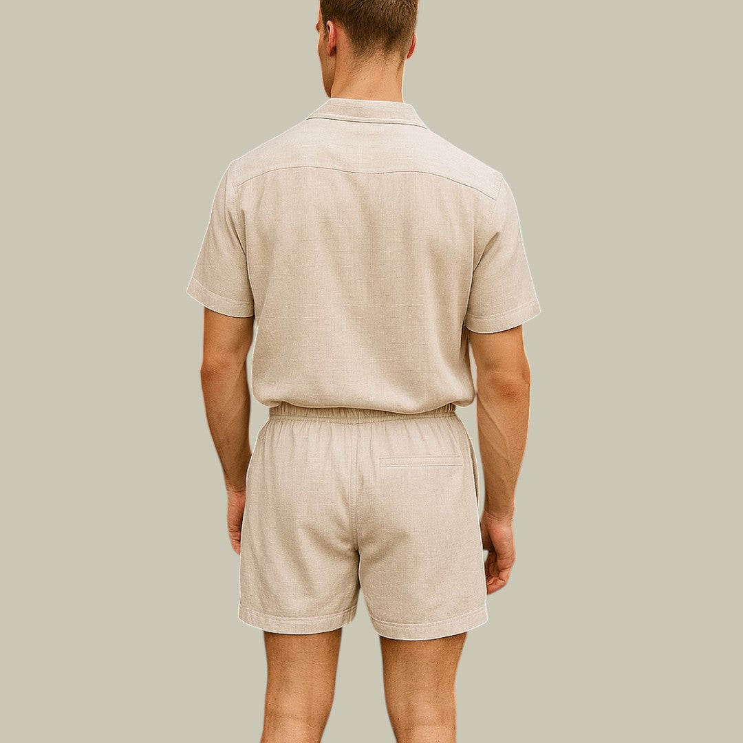 Men's Linen Old Money Summer Set