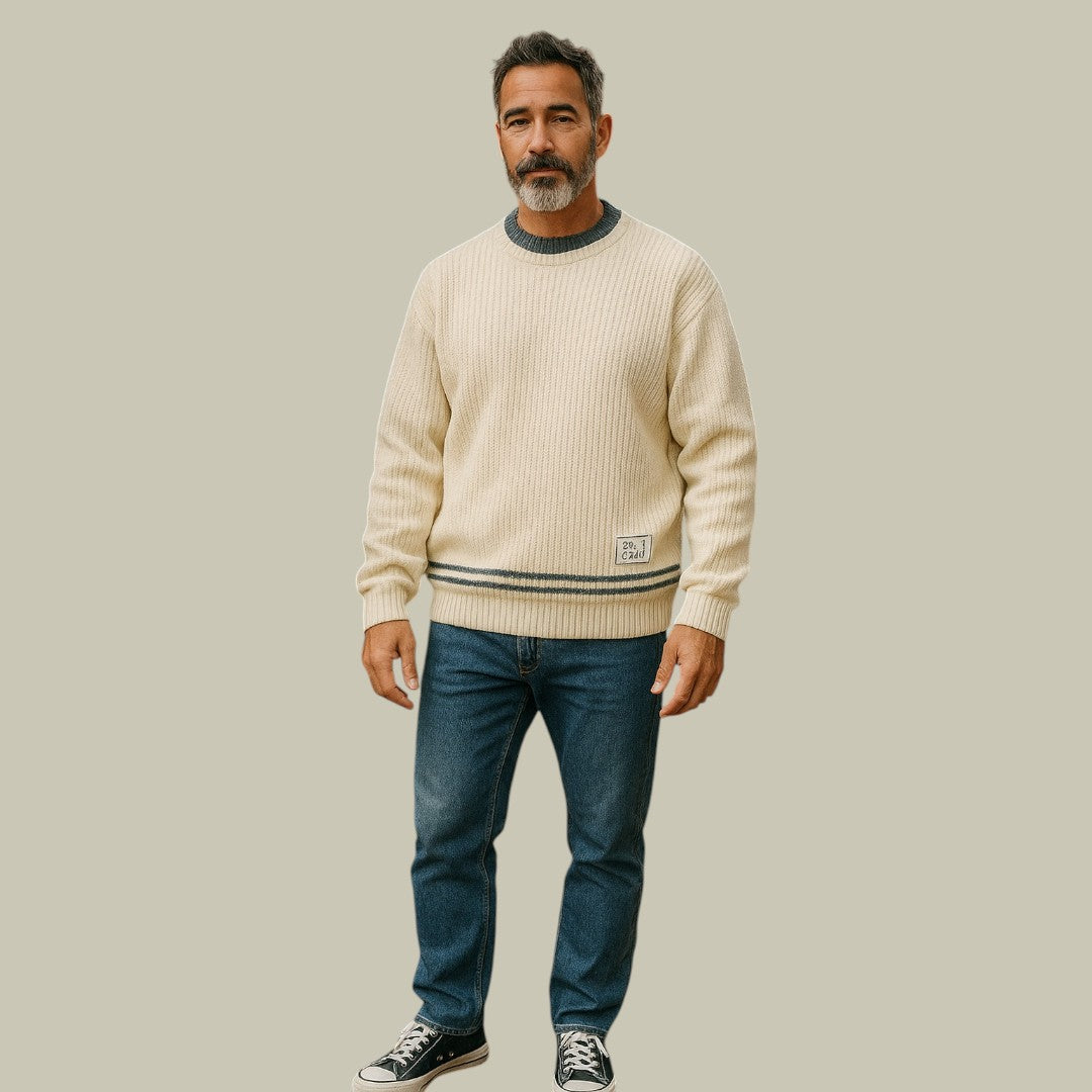 Mens Autumn Crewneck Sweater