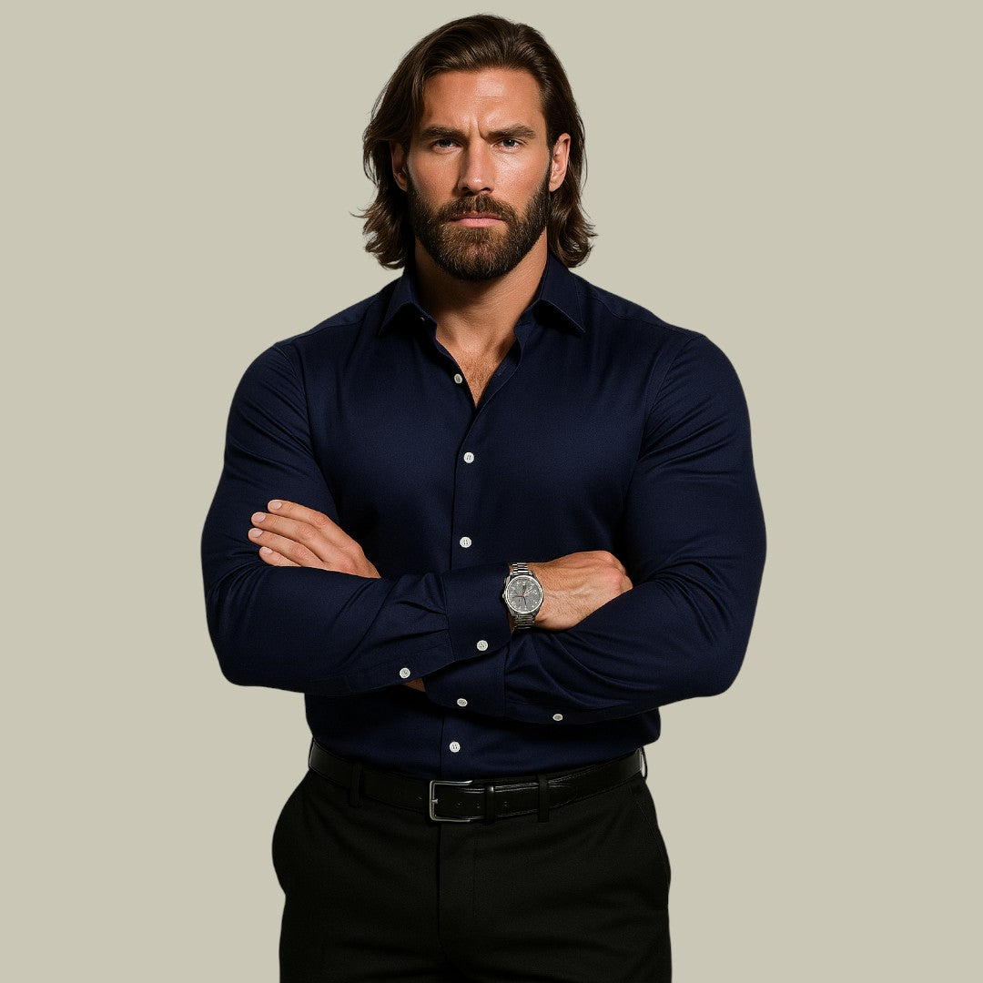 Mens Tailored Dress Shirt