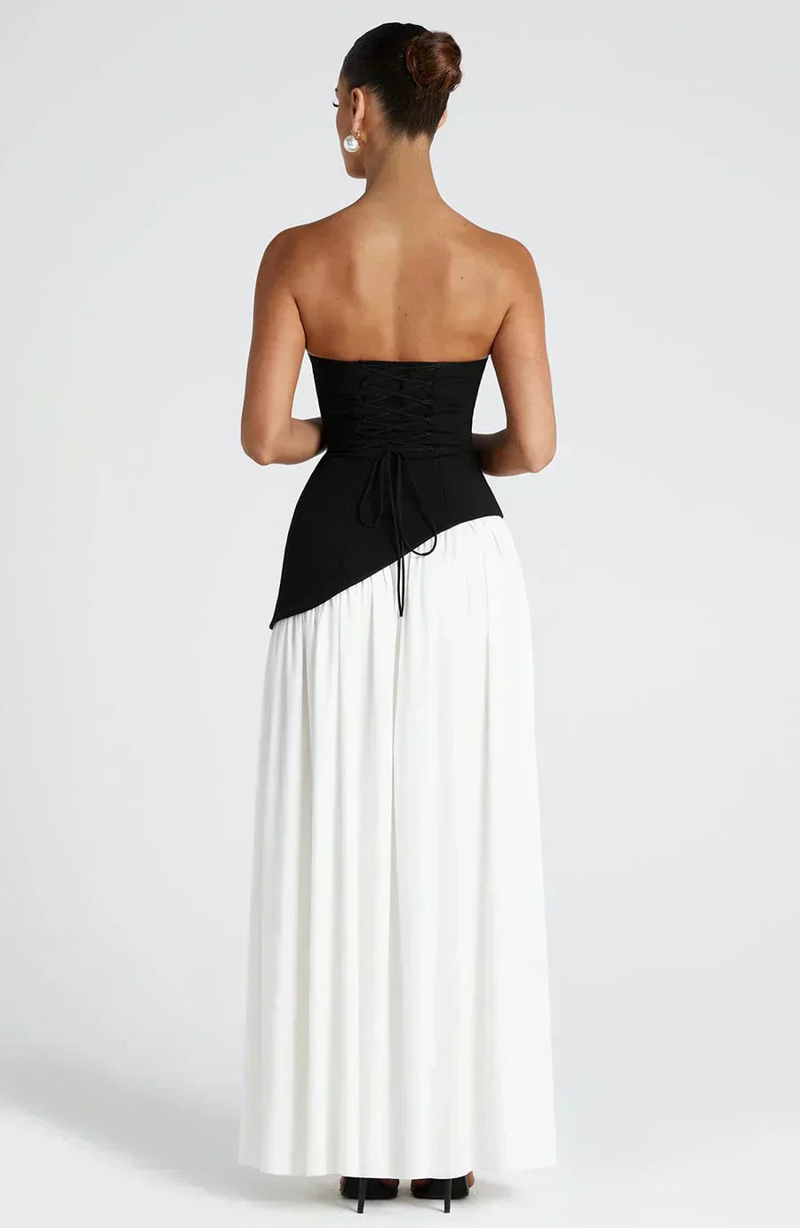 Julia | Women Wedding Guest Asymmetric Maxi Dress 5