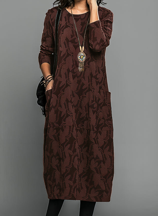 Michelle | Women Wedding Guest Printed Midi Dress 1