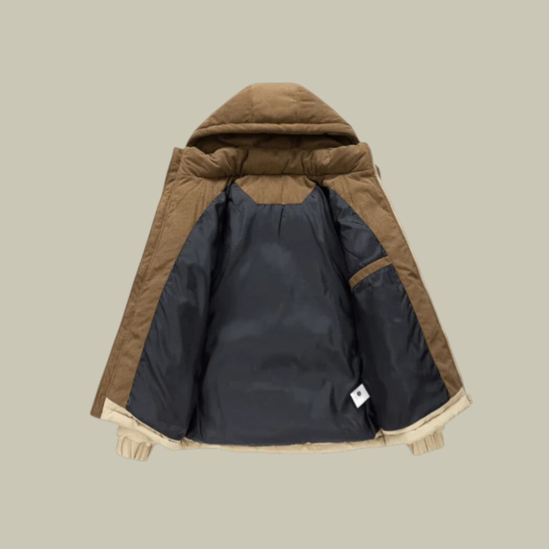 Mens Casual Puffer Jacket