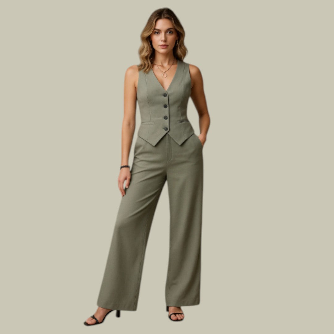 Womens Two-Piece Chic Set