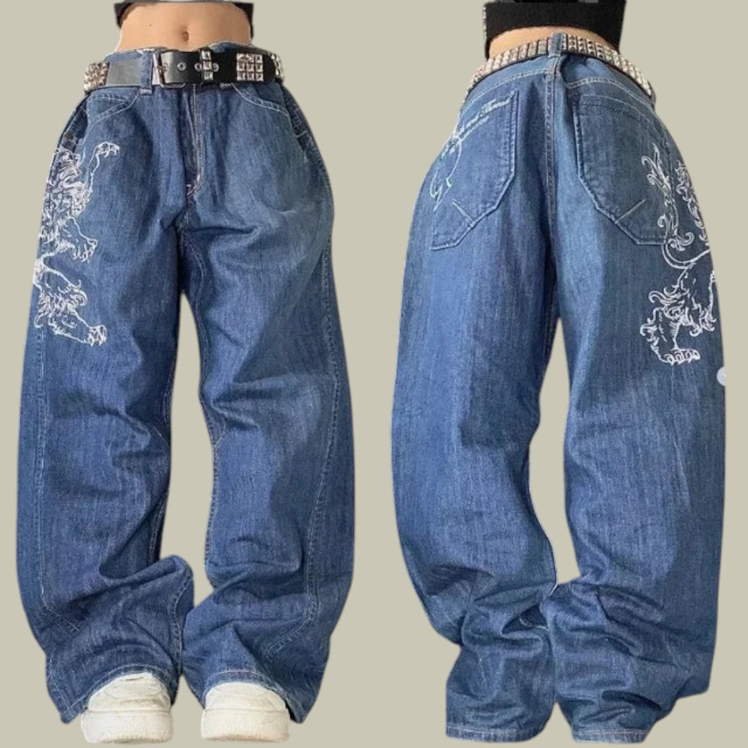 Womens Cargo Jeans