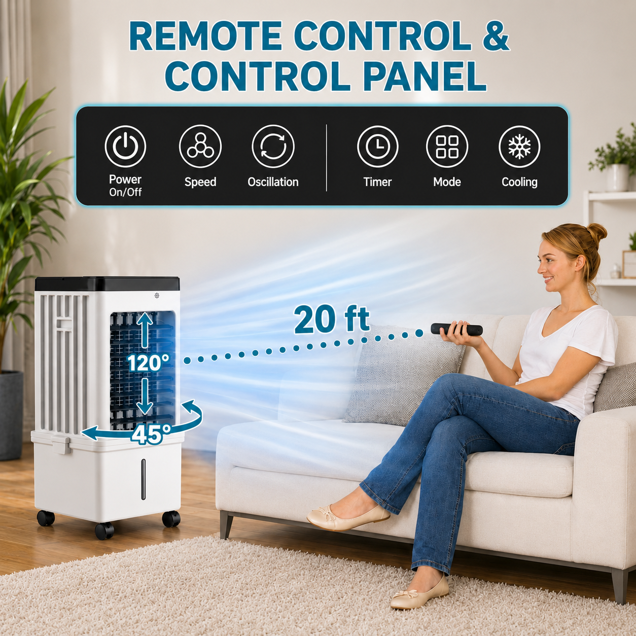 Portable Windowless Air Conditioner – Instant Cooling - Zero Installation
