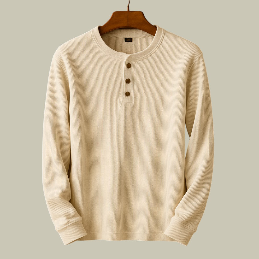 Mens Warm Long Sleeve Shirt