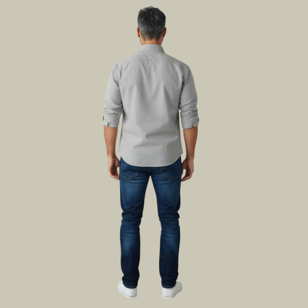 Mens Refined Long-Sleeve Shirt