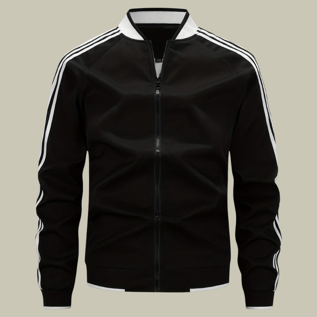 Mens Vest Warm Striped