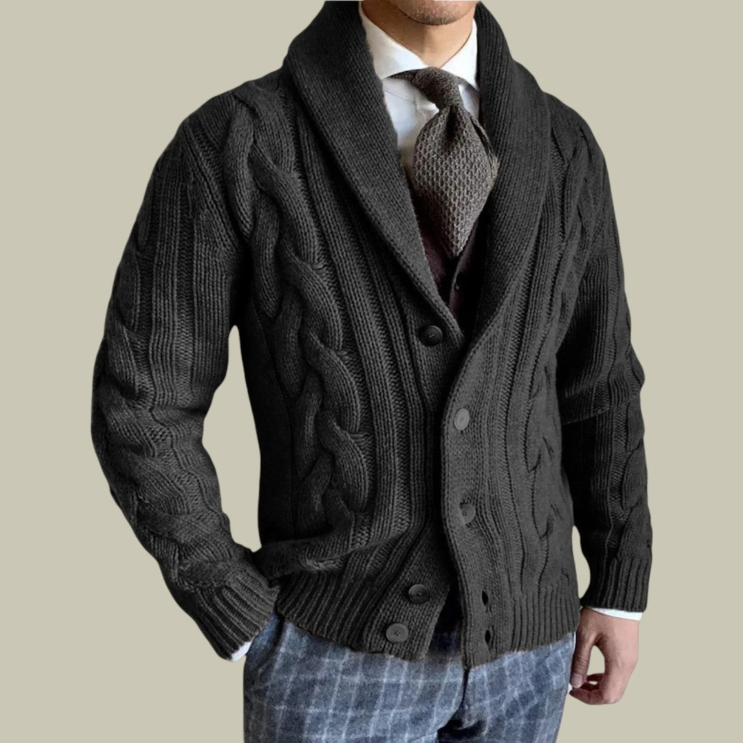 Mens Knitted Cardigan
