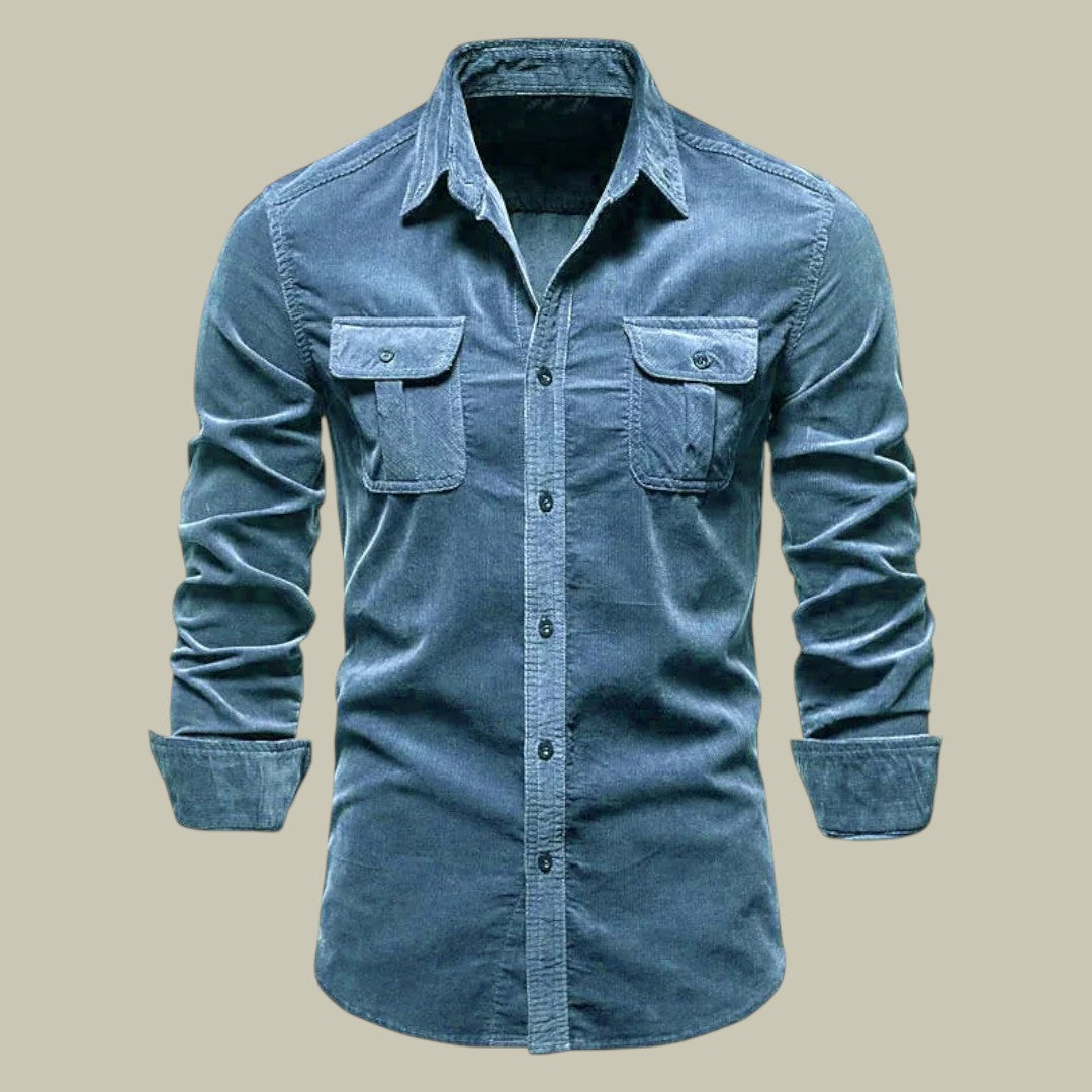 Mens Corduroy Casual Shirt