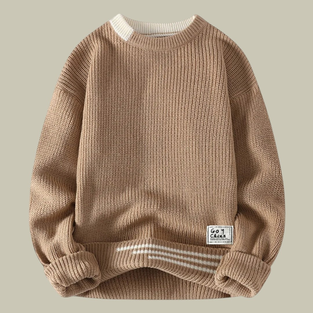 Mens Autumn Crewneck Sweater