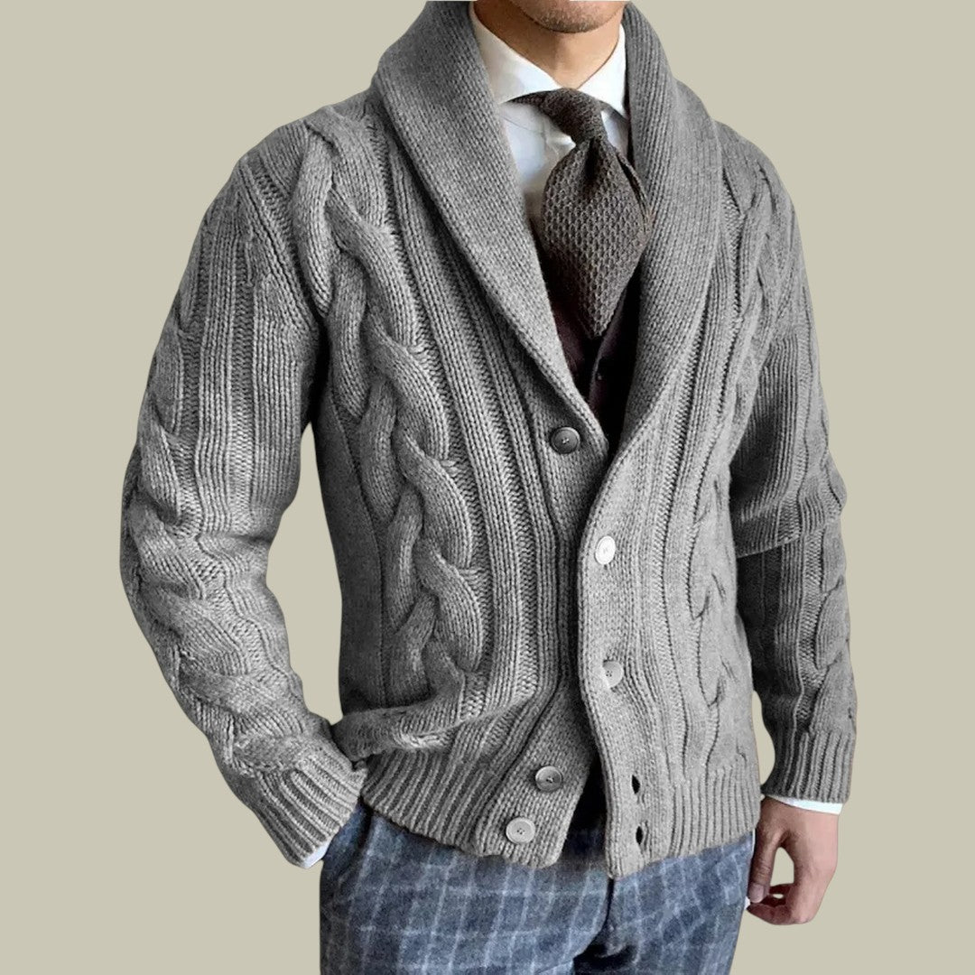 Mens Knitted Cardigan