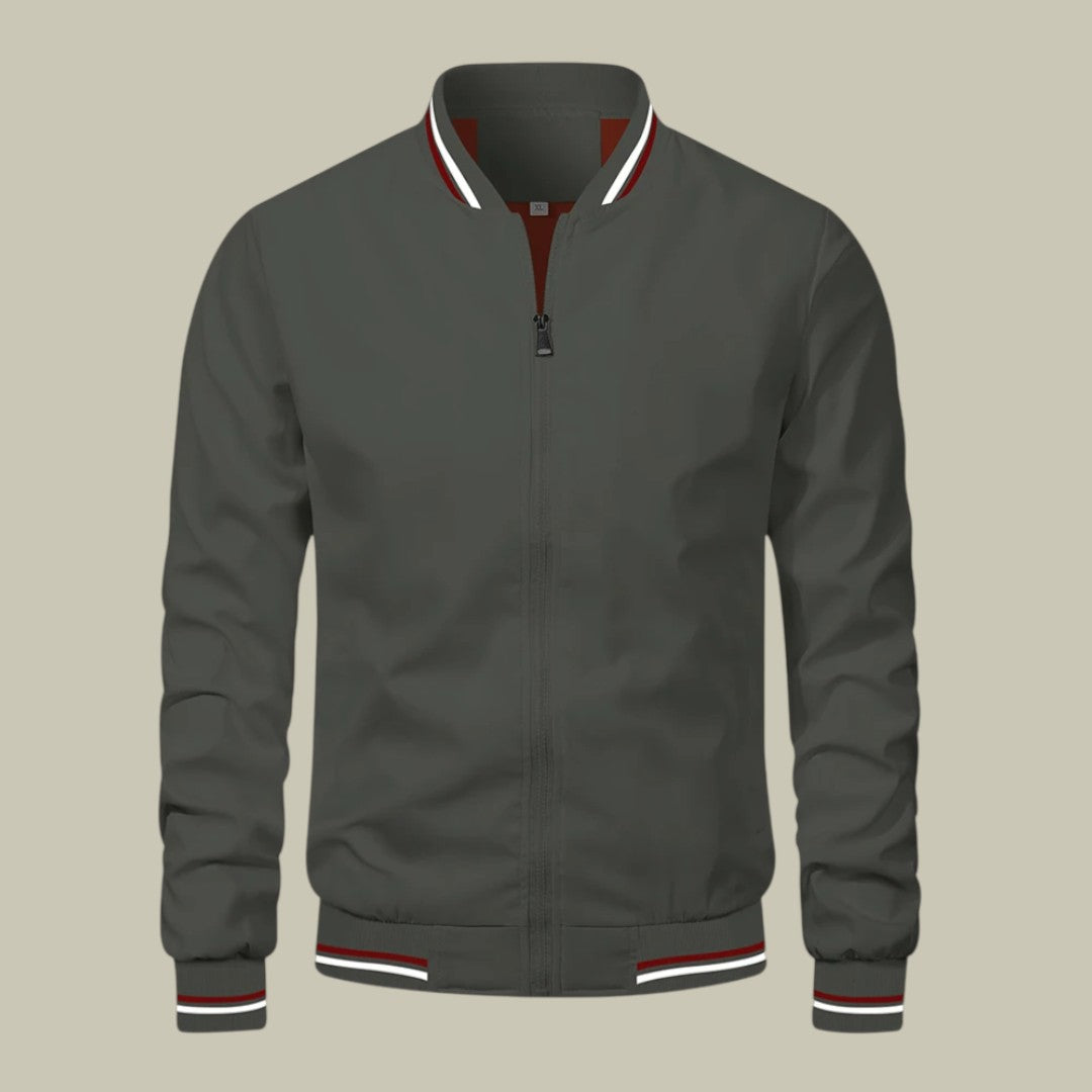Mens Casual Warm Bomber Jacket