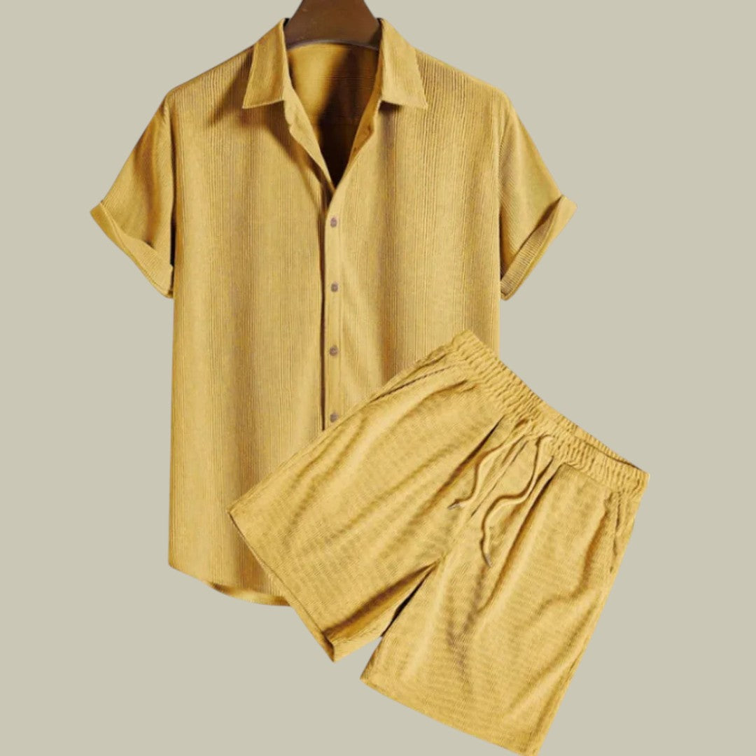 Men's Linen Old Money Summer Set